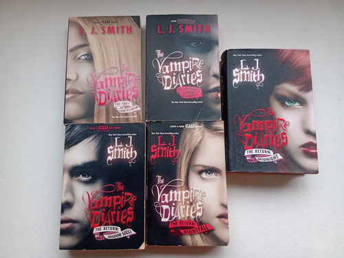 Libro The Vampire Diaries - L. J. Smith ( Set De 5 ) (Usado)