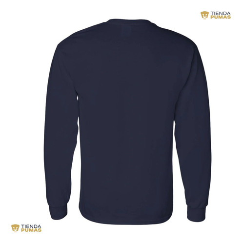 Playera Deportiva M Larga Hombre Pumas Unam Insignia