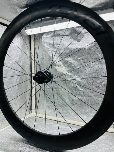 Rines De Carbon Ruta Roval Rapide Cl Front Rear Wheels Negro (Usado)