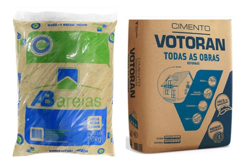 Cimento E Areia Na Proporção Ideal P/ Pequenos Reparos 3kg