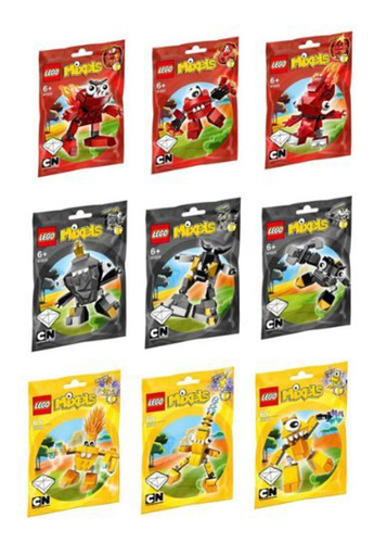 Conjunto Completo De Brinquedos De Construção Lego Mixels Sé