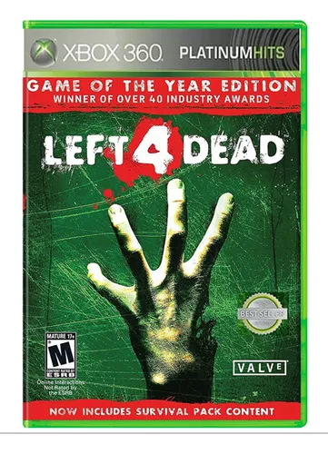 Left 4 Dead 2 Jogo De Zumbi Exclusivo Para Xbox 360 (leia