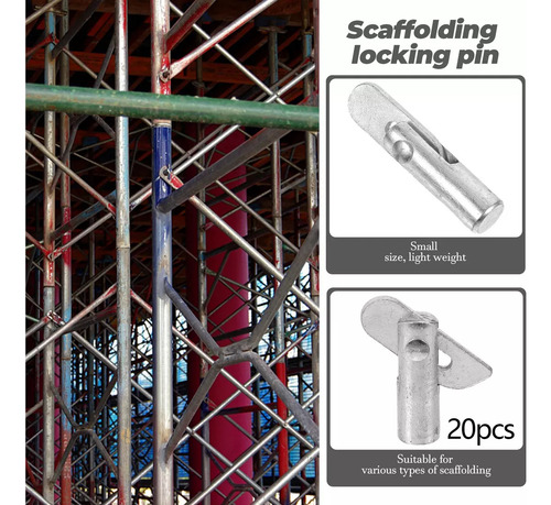 Conector Pin-saffolding Union De 20 X 11 Mm X 38 Mm