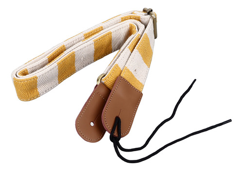 Correa De Ukelele Ajustable Gruesa Para Hombros A Cuadros De