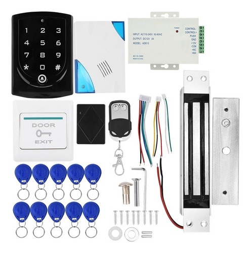 Bloqueo Del Sistema De Control De Acceso Puerta 180kg Imán B