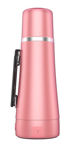 Imagen 1 de 10 de Termo Electrico Peabody E-termo 1lts Mate Rosa Metalico Pc
