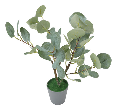 Árvore De Eucalipto De Mesa Vermelha: Led Verde Encantador É