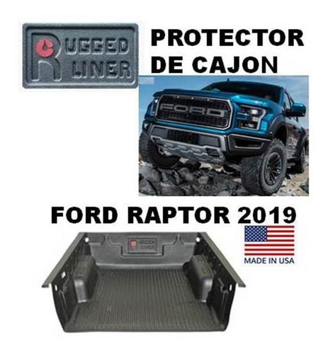 Protector De Cajon Ford Raptor 2015+ Rugged Liner-duraliner