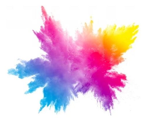 Kit 2 Holi Colors 100 Grs - Azul Turquesa 100g - 100501
