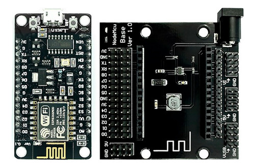 ' Kit Nodemcu Esp8266 + Conjunto Lolin Wifi De Expansão De