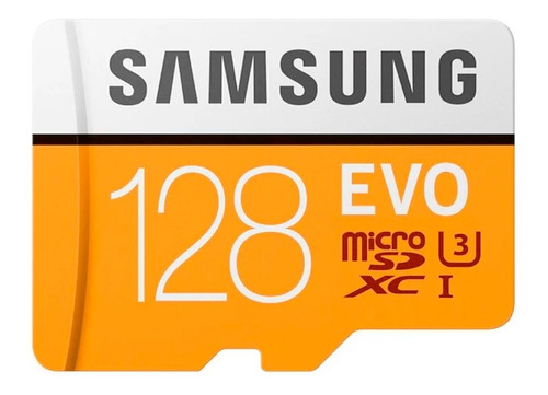 Memoria Micro Sd Samsung Evo Plus 128 Gb 100mb/s Clase 10 4k