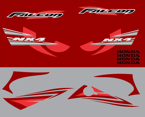 Calcos Para Honda Falcon Nx4