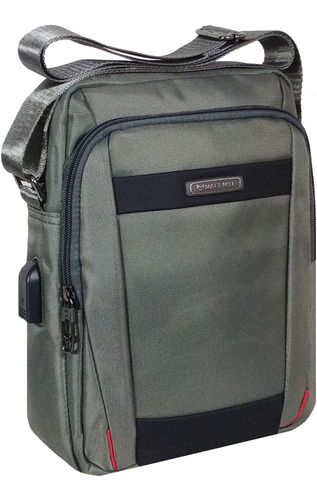 Imagen 2 de 5 de Morral Bolso Impermeable Hombre Mujer Tablet iPad Celular