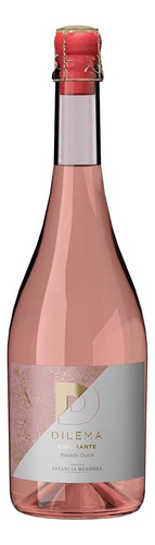 Espumante Dilema Rosado Dulce Natural Caja X6u 750cc