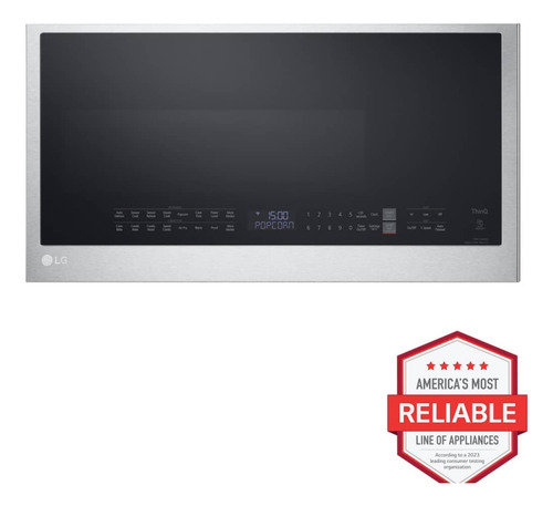 Microcampana LG 1.7 Freidor Aire Asar Horno Wifi Golpe Leve