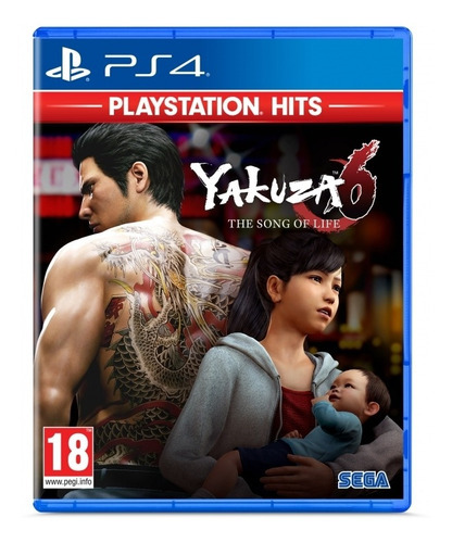 Yakuza 6 The Song Of Life Ps4 Europeu Hits