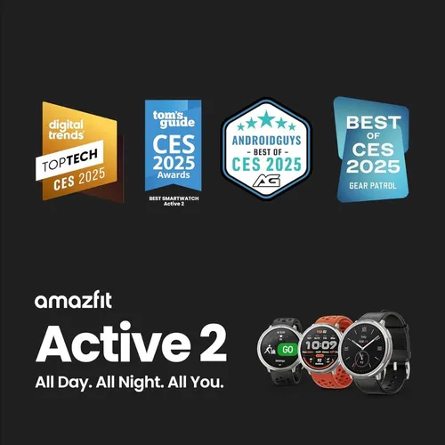 Smartwatch Amazfit Active 2 Mapas Gps En Tiempo Real Con Dirección Más De 160 Modos Deportivos Reloj Inteligente