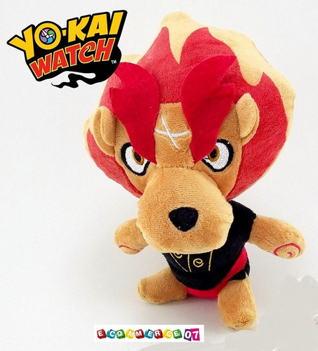 Yo-kai Watch - Flamileón Peluche 20cm!