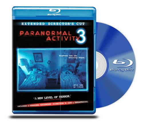 Blu Ray Actividad Paranormal 3