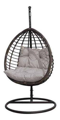 Silla Huevo Lounge Columpio Tipo Ratan Colgante
