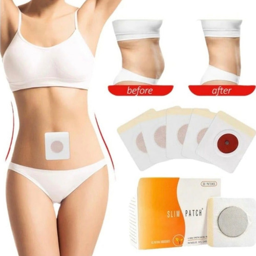 Slim Parches Para Bajar De Peso Patentados Sin Rebote + Gel S/n