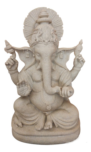 Estatuilla De Ganesha, Figura Con Cabeza De Elefante 40 Cm