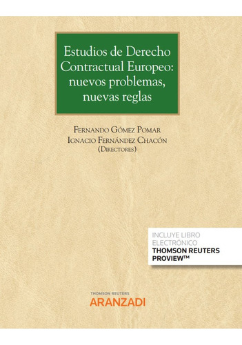 Estudios De Derecho Contractual Europeo:... (libro Original)
