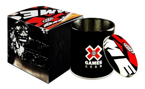 X Games Feminino Esportivo Prata Azul Prova D'água Xmppd387