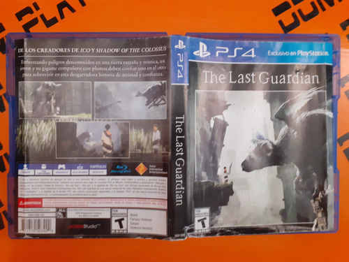 The Last Guardian Ps4 (leer Descripción) Físico Dom Play (Usado)