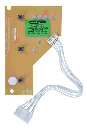 Placa Interface Lte12 Versão 3 64503081 127/220v