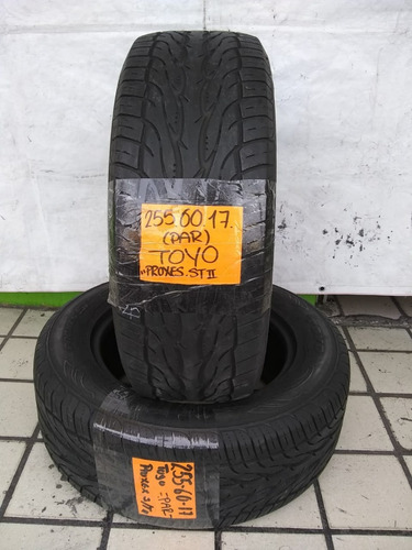 Juego 2 Llantas Toyo Proxes Stii 255-60-17 (Usado)