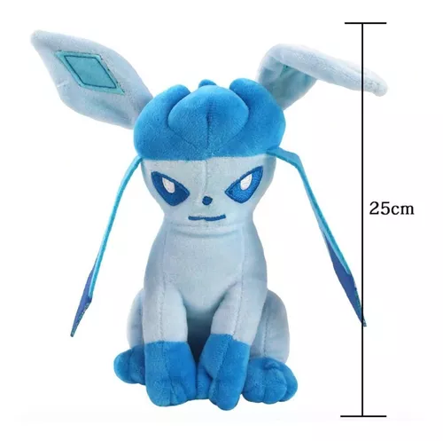 Pokemon Vaporeon Evoluções Evolution Eevee Pelúcia 20cm