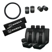 Comprar Funda Tela Y Ecocuero Honda + C. Volante Y Cinto + Tapas