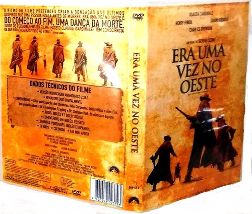 Dvd Era Uma Vez No Oeste 1968-novo-original