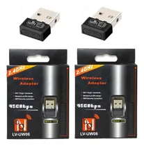 Comprar Kit Com 2 Placas De Rede Wireless Antena Usb Sem Fio Shinka