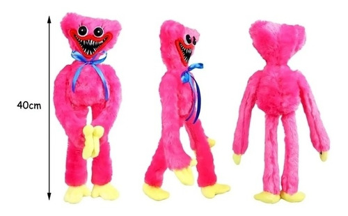 Imagen 4 de 6 de Personaje Figura Acción Huggy Wuggy Kissy Missy