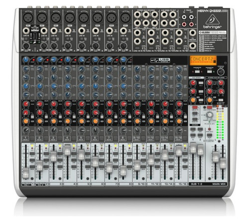 Mezclador Mixer Xenyx Behringer Qx2222usb + Envío Express