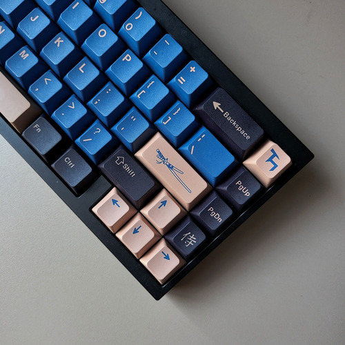Keycaps Pbt Profile Samurai Set Key Caps Free