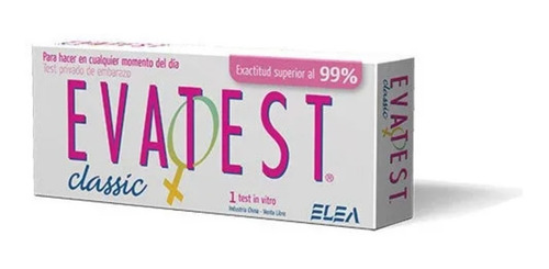 Imagen 1 de 5 de Evatest Classic Envase X 1