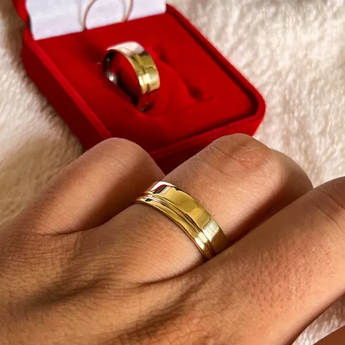 Alianças de Casamento em Ouro18k