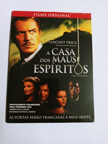 Dvd A Casa Dos Maus Espiritos