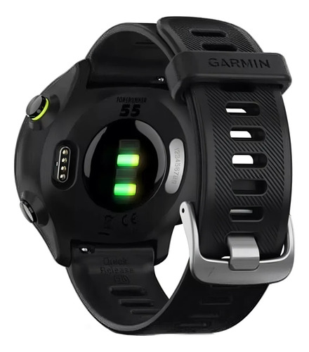 Relógio Garmin Forerunner 55 Preto, Pulseira Black
