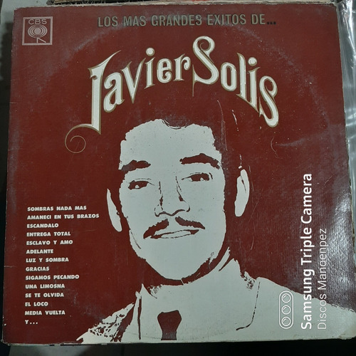 Vinilo Javier Solis Los Mas Grandes Exitos De Xx M5