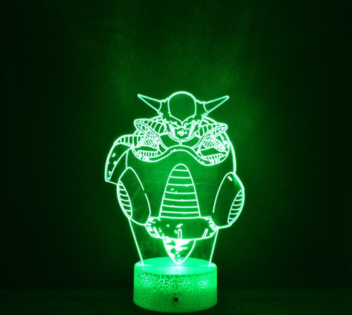 Lámpara 3d Freezer Dragon Ball Z Base Griet
