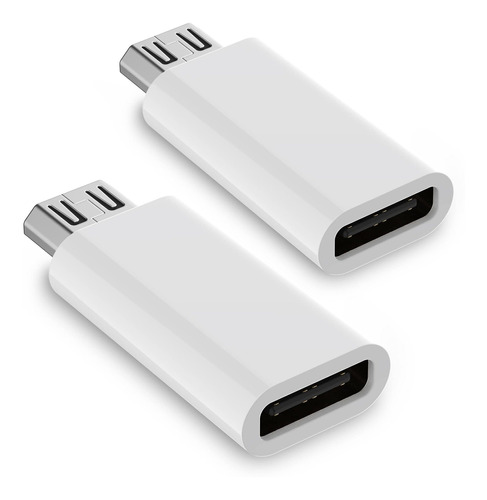 Adaptador Usb C Micro 2 Conector Tipo Hembra Macho Para Dato