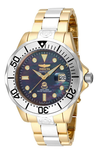 Reloj Invicta 16034 Acero, Oro Hombres