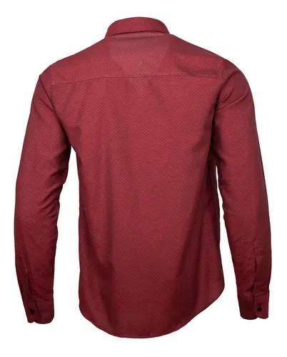 Camisa hotsell social marsala