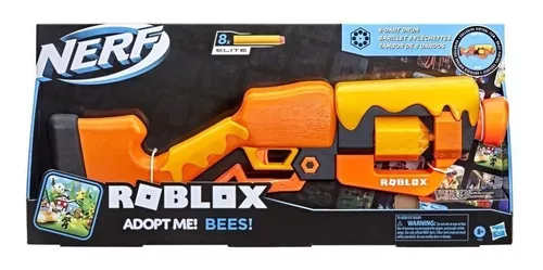 Lançador Dardos Nerf Roblox Adopt Me Bees Blaster Hasbro - R$ 219,99