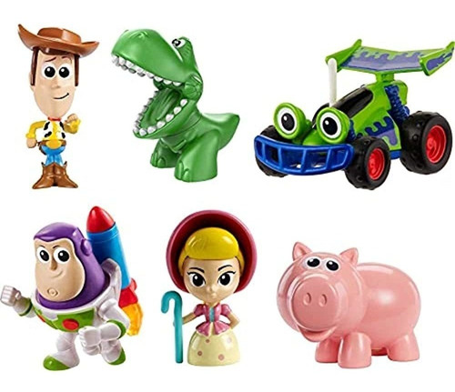 Disney Y Pixar Toy Story Mini Andy Toy Chest Paquete De 6 Fi