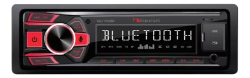 Autoestéreo Bluetooth Nakamichi Nq713bb Usb Eq Am/fm App